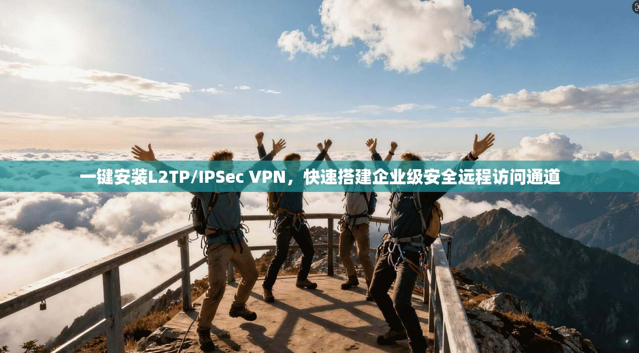 一键安装L2TP/IPSec VPN，快速搭建企业级安全远程访问通道