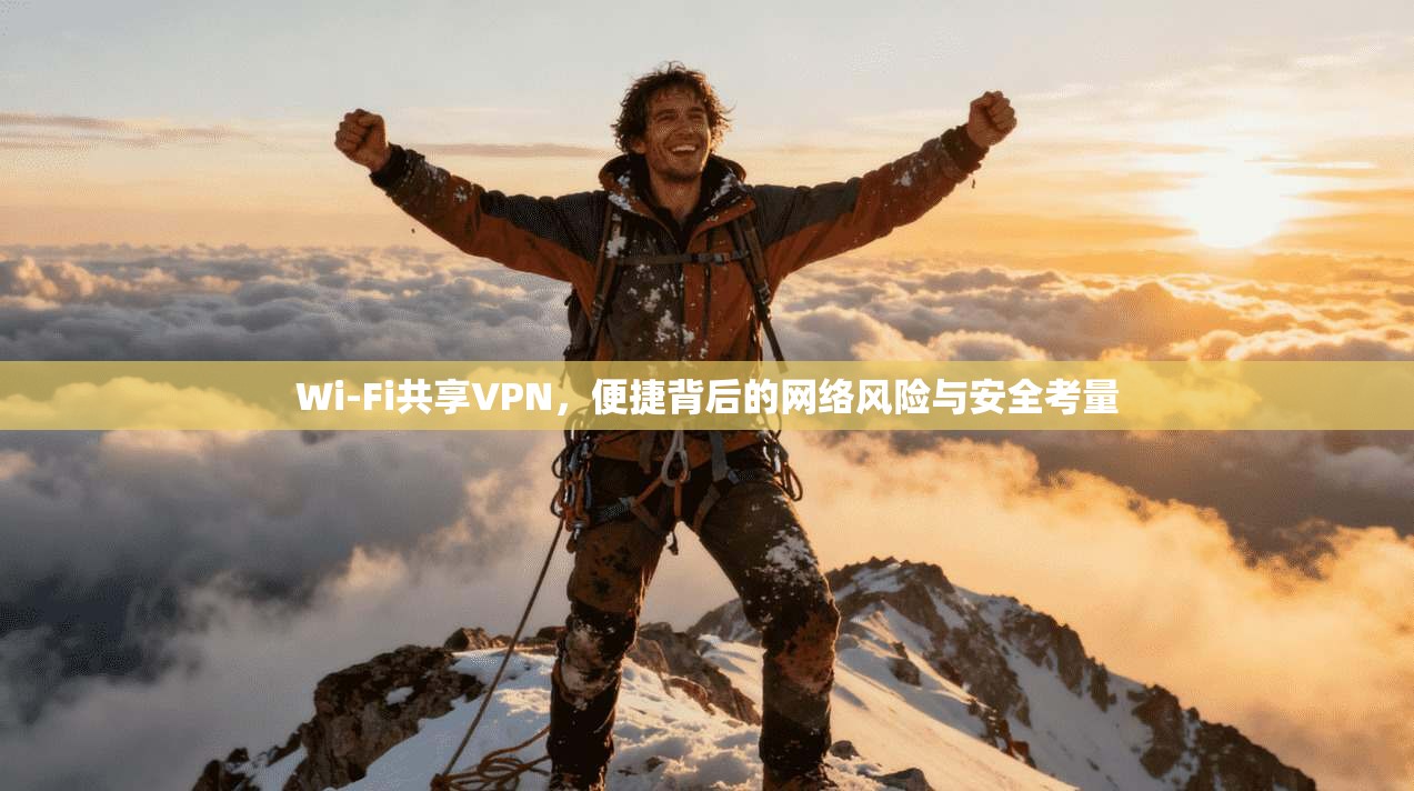 Wi-Fi共享VPN，便捷背后的网络风险与安全考量