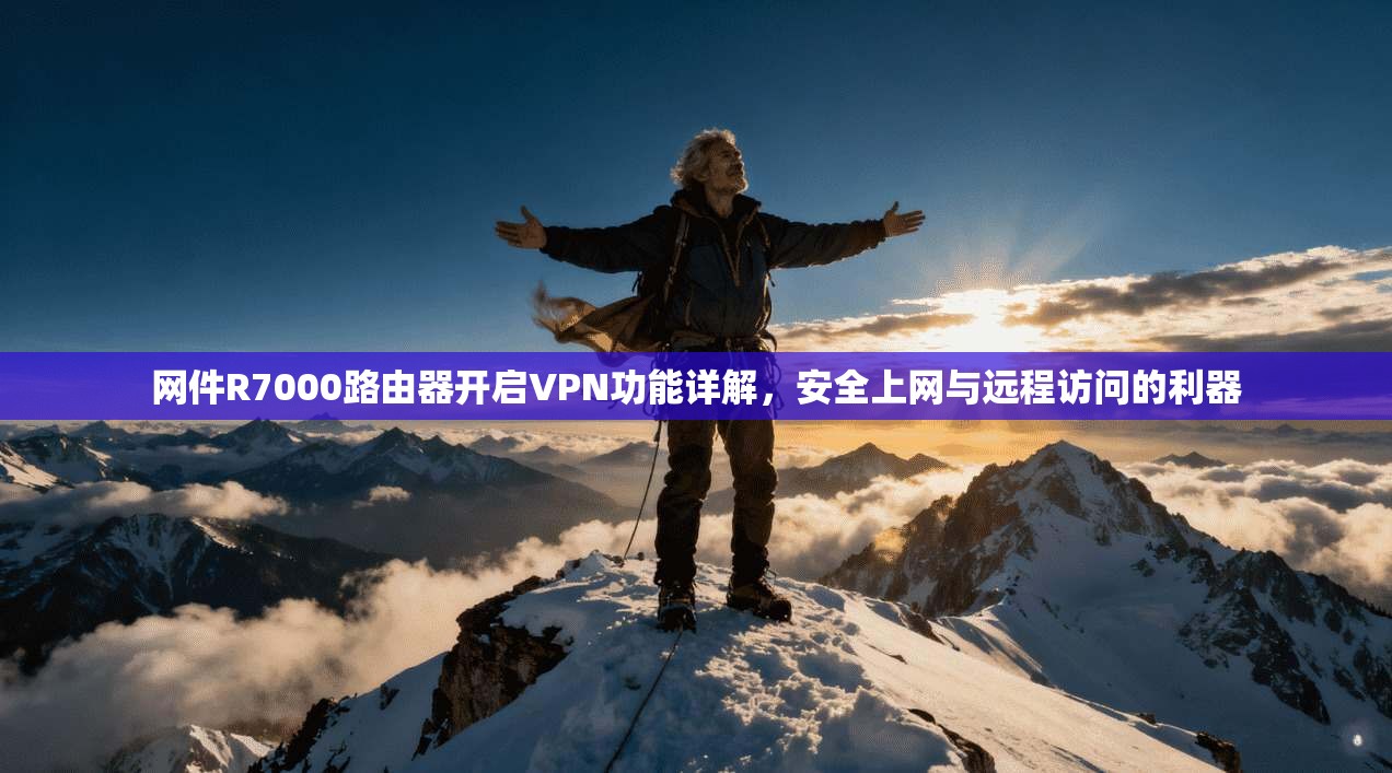 网件R7000路由器开启VPN功能详解，安全上网与远程访问的利器