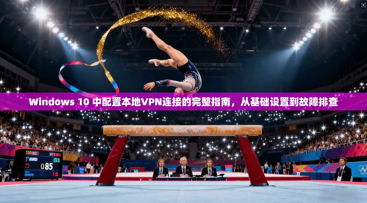 Windows 10 中配置本地VPN连接的完整指南，从基础设置到故障排查
