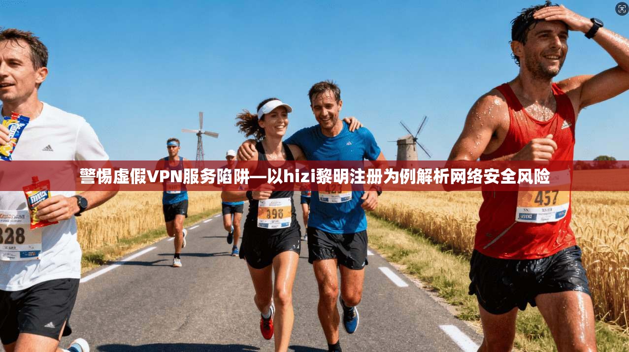 警惕虚假VPN服务陷阱—以hizi黎明注册为例解析网络安全风险