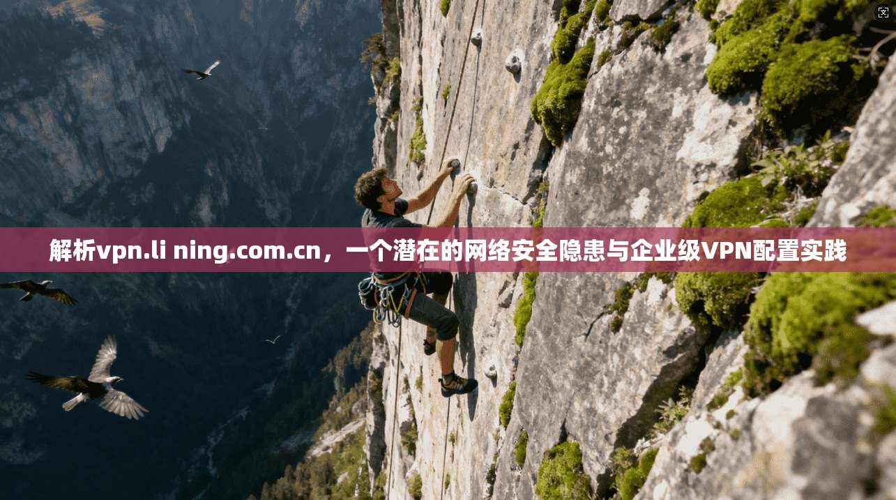 解析vpn.li ning.com.cn，一个潜在的网络安全隐患与企业级VPN配置实践