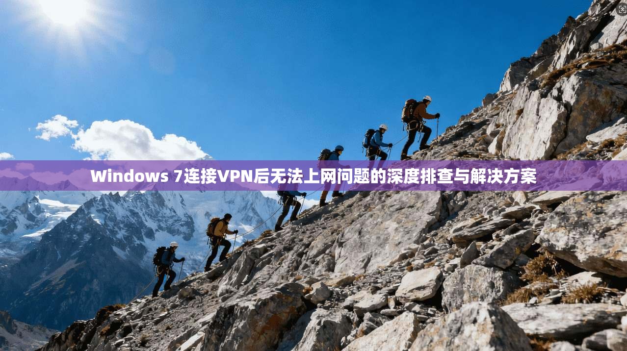 Windows 7连接VPN后无法上网问题的深度排查与解决方案
