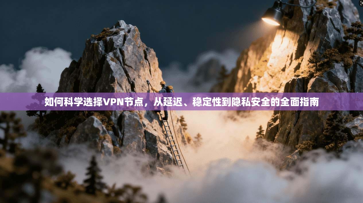 如何科学选择VPN节点,从延迟、稳定性到隐私安全的全面指南 如何科学选择VPN节点,从延迟、稳定性到隐私安全的全面指南