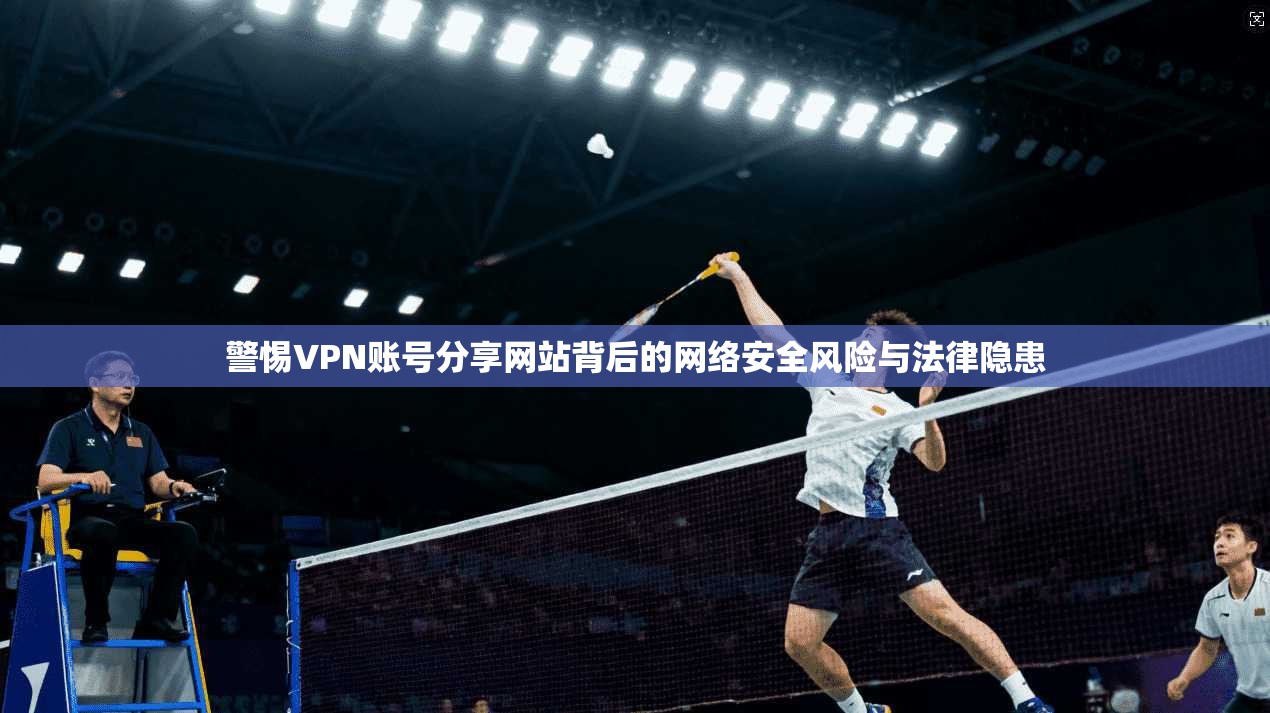 警惕VPN账号分享网站背后的网络安全风险与法律隐患