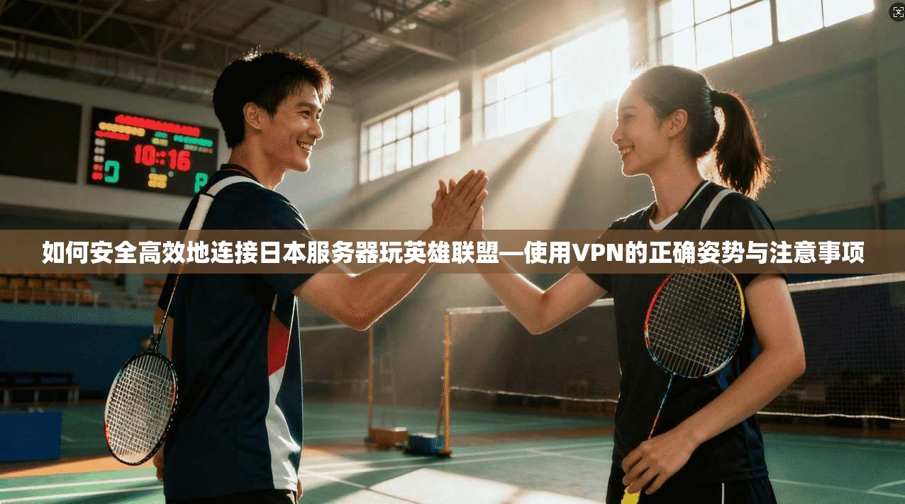 如何安全高效地连接日本服务器玩英雄联盟—使用VPN的正确姿势与注意事项