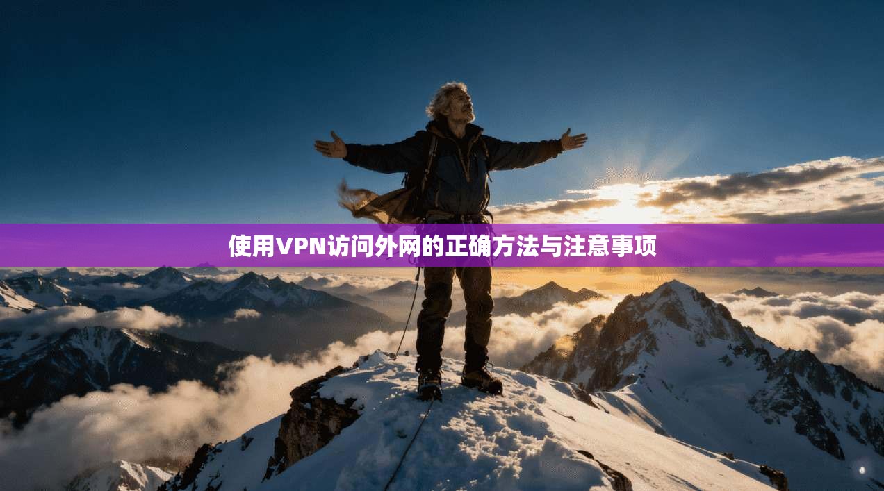 使用VPN访问外网的正确方法与注意事项