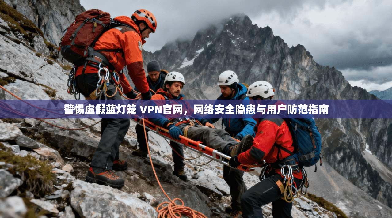 警惕虚假蓝灯笼 VPN官网，网络安全隐患与用户防范指南