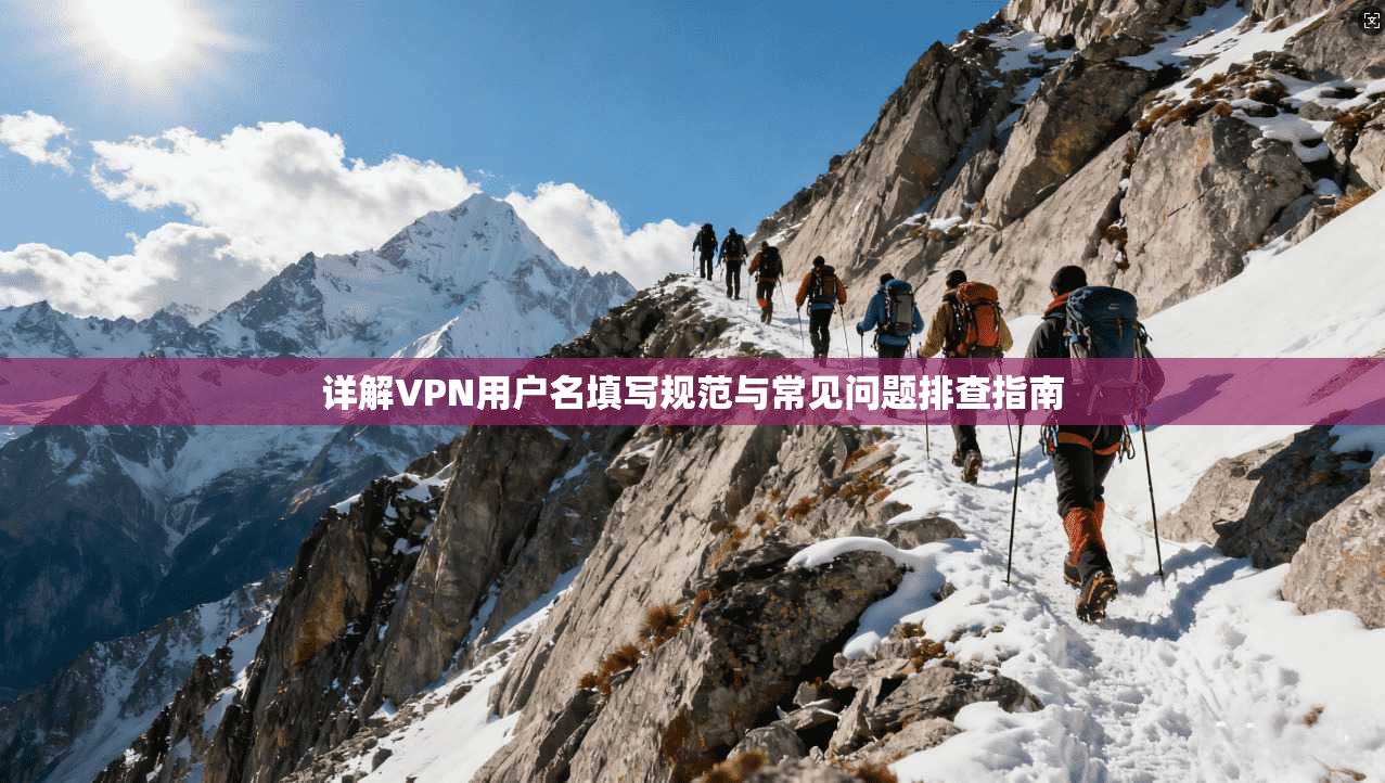 详解VPN用户名填写规范与常见问题排查指南