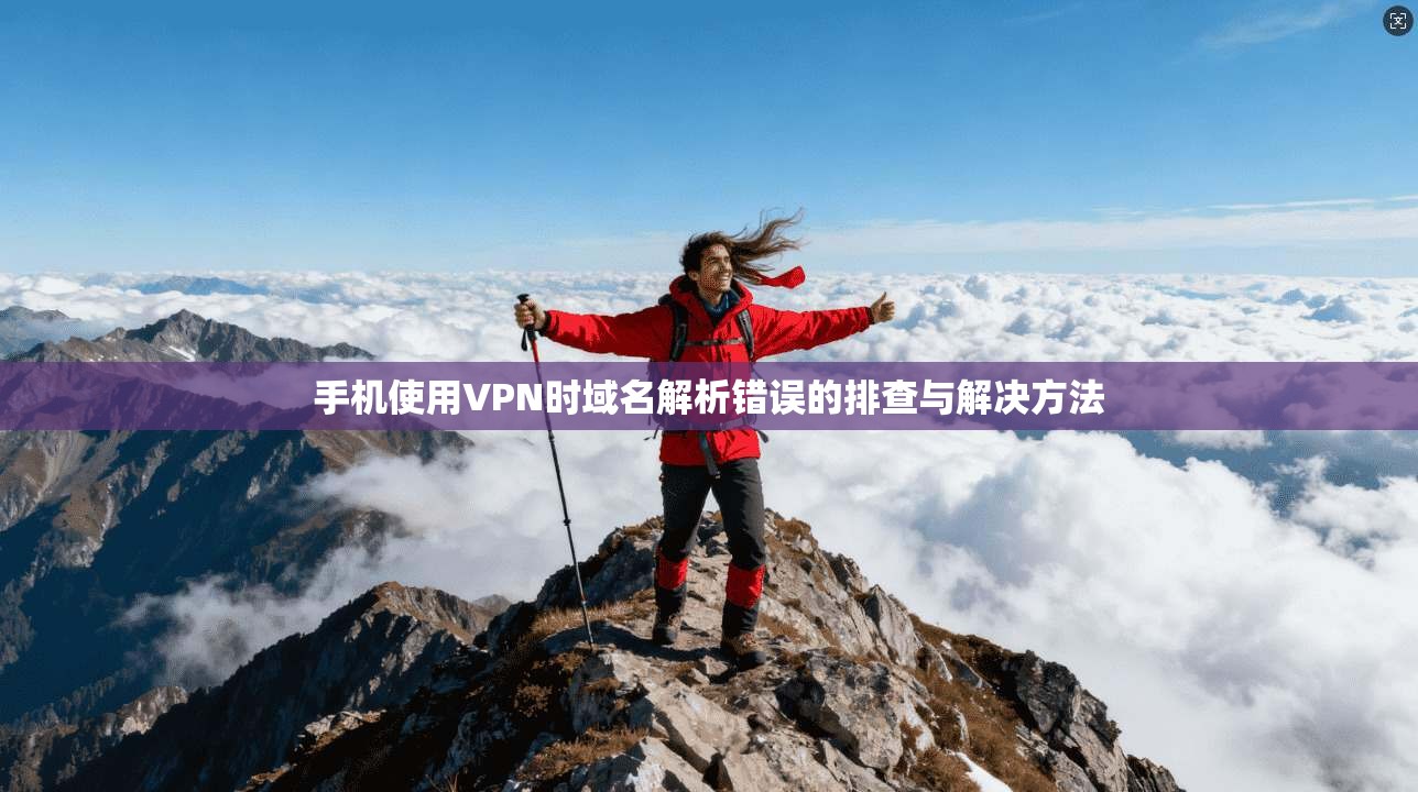 手机使用VPN时域名解析错误的排查与解决方法