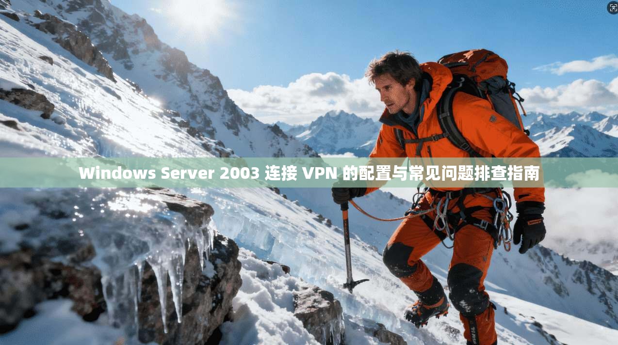Windows Server 2003 连接 VPN 的配置与常见问题排查指南 Windows Server 2003 连接 VPN 的配置与常见问题排查指南
