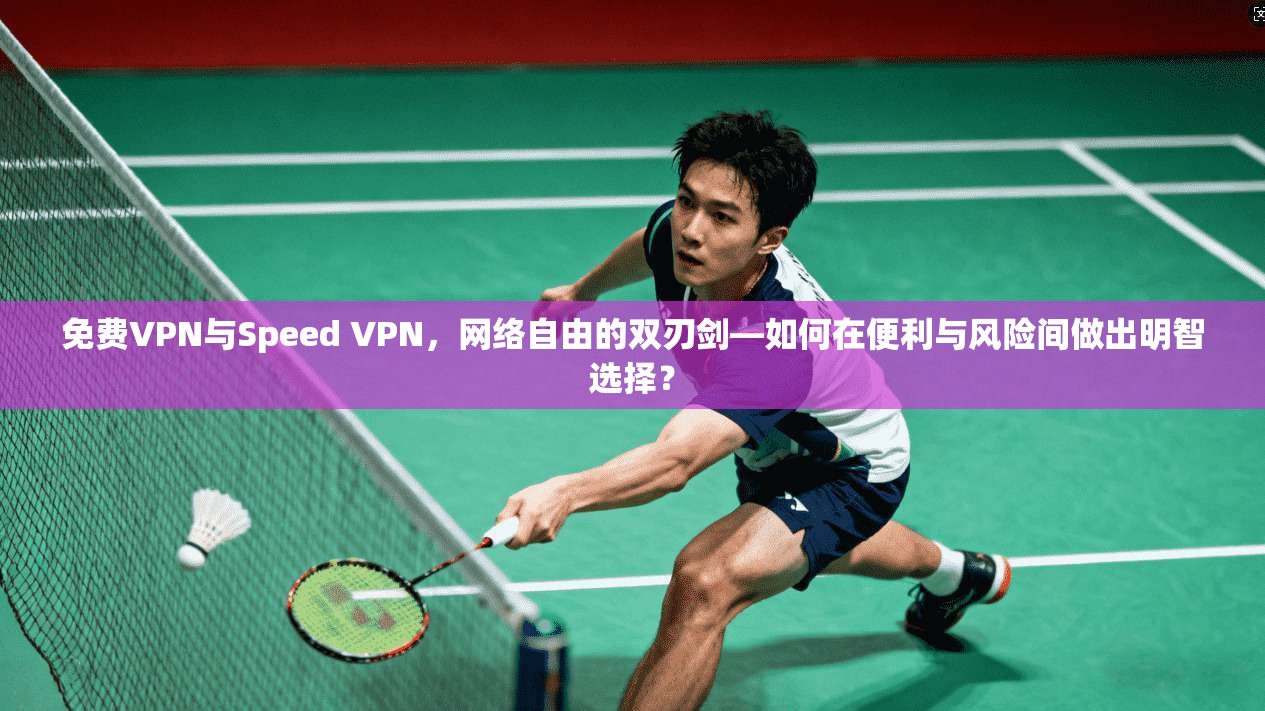 免费VPN与Speed VPN，网络自由的双刃剑—如何在便利与风险间做出明智选择？