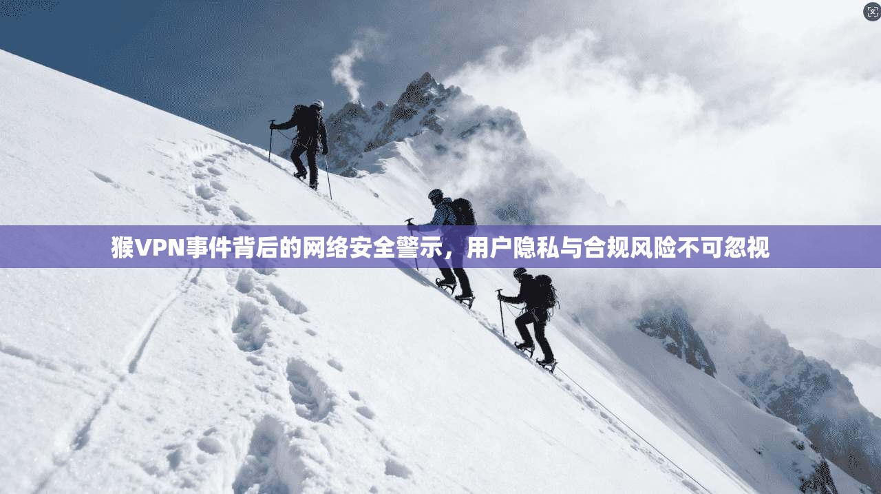 猴VPN事件背后的网络安全警示，用户隐私与合规风险不可忽视