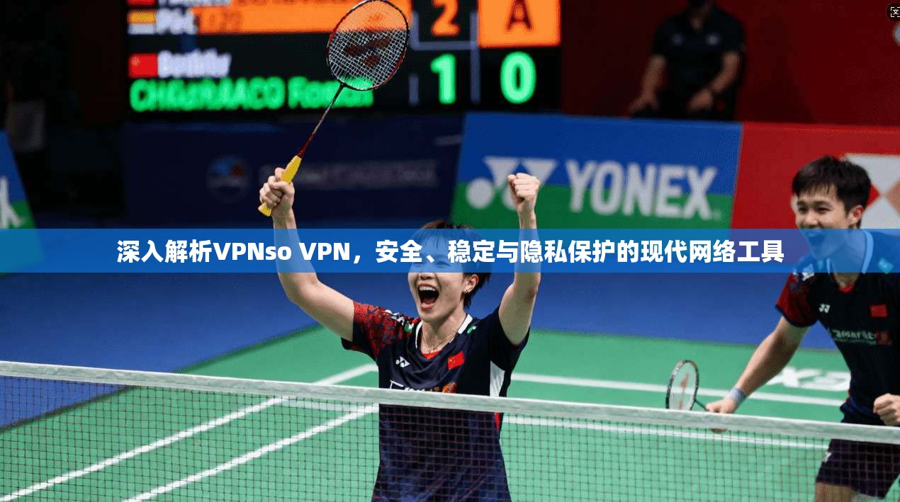 深入解析VPNso VPN，安全、稳定与隐私保护的现代网络工具