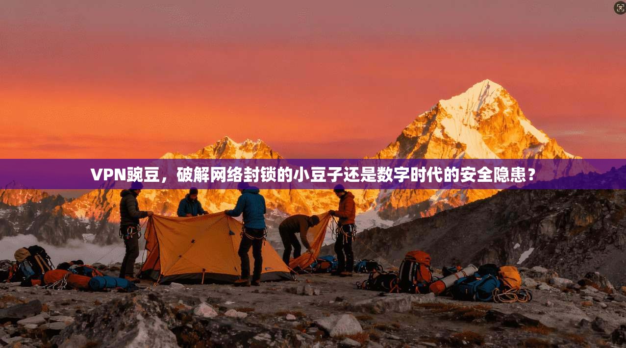 VPN豌豆，破解网络封锁的小豆子还是数字时代的安全隐患？