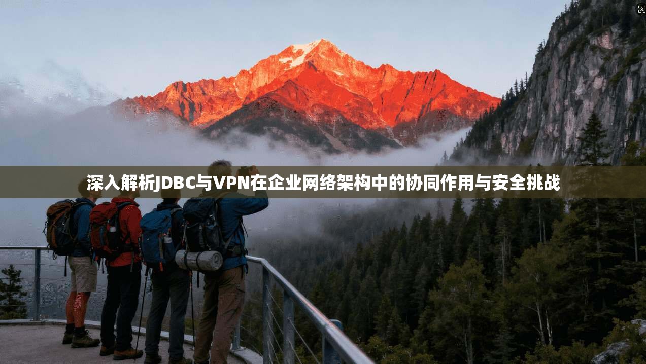 深入解析JDBC与VPN在企业网络架构中的协同作用与安全挑战