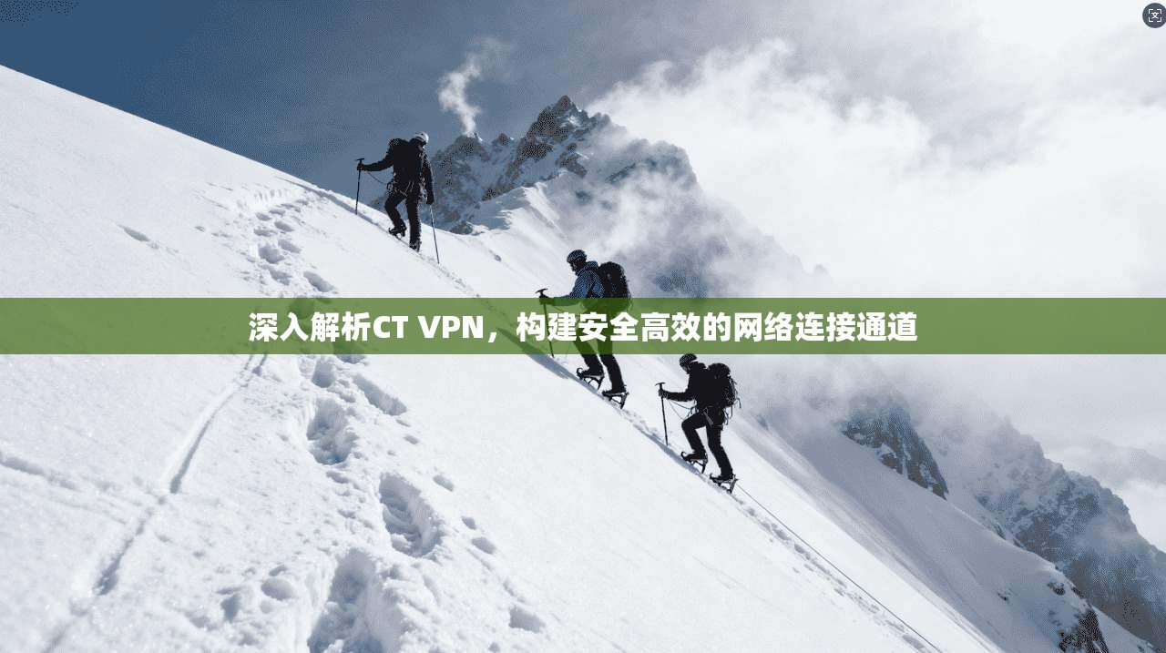 深入解析CT VPN，构建安全高效的网络连接通道