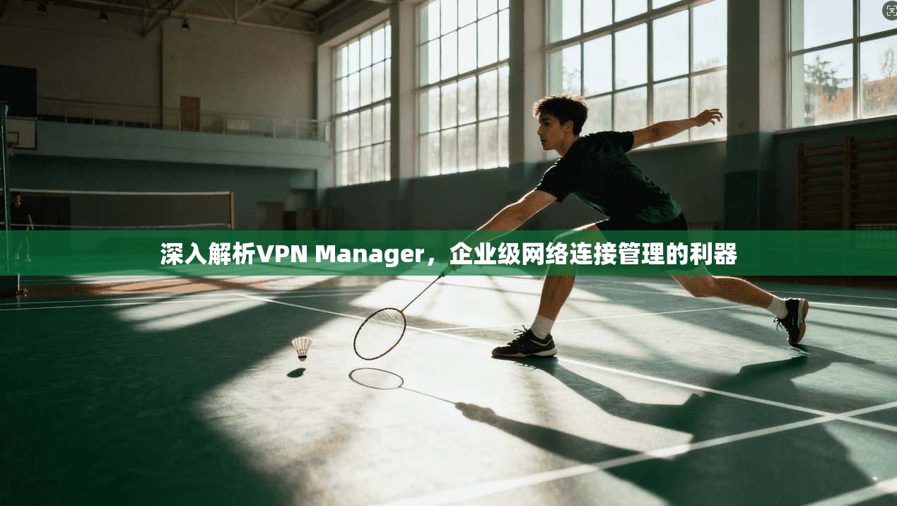 深入解析VPN Manager，企业级网络连接管理的利器