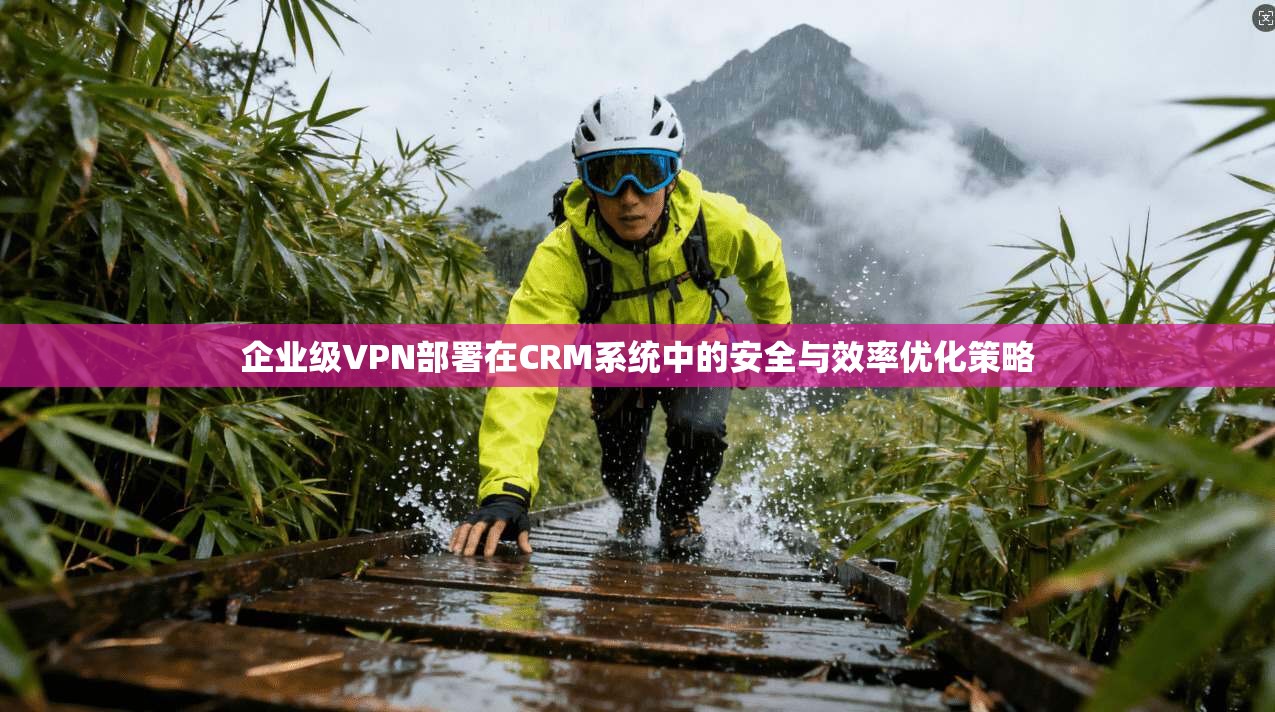 企业级VPN部署在CRM系统中的安全与效率优化策略