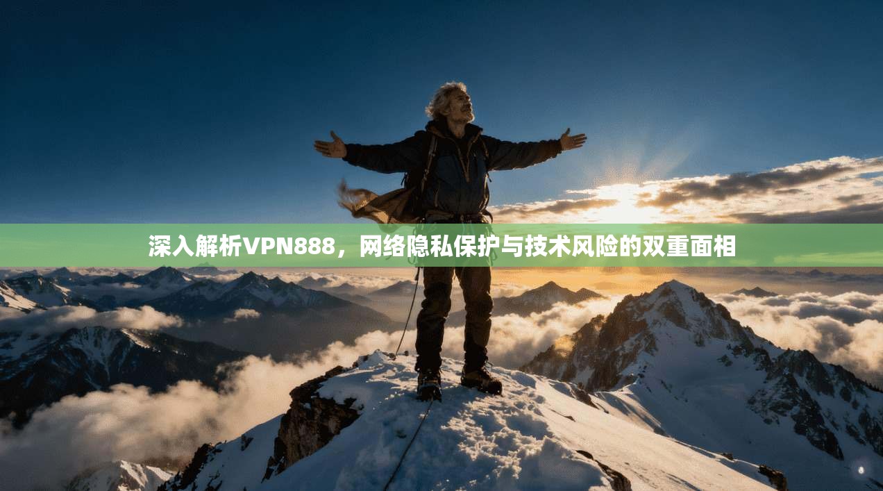 深入解析VPN888，网络隐私保护与技术风险的双重面相
