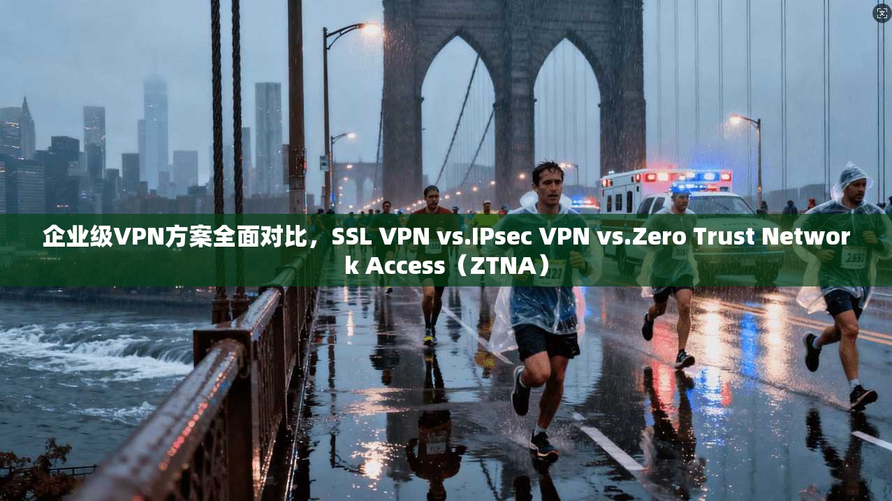 企业级VPN方案全面对比，SSL VPN vs.IPsec VPN vs.Zero Trust Network Access（ZTNA）
