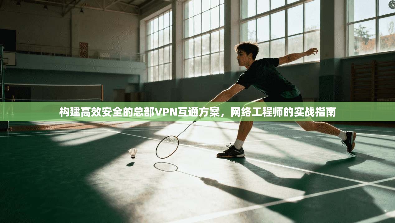 构建高效安全的总部VPN互通方案，网络工程师的实战指南