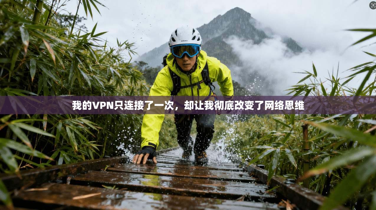我的VPN只连接了一次，却让我彻底改变了网络思维