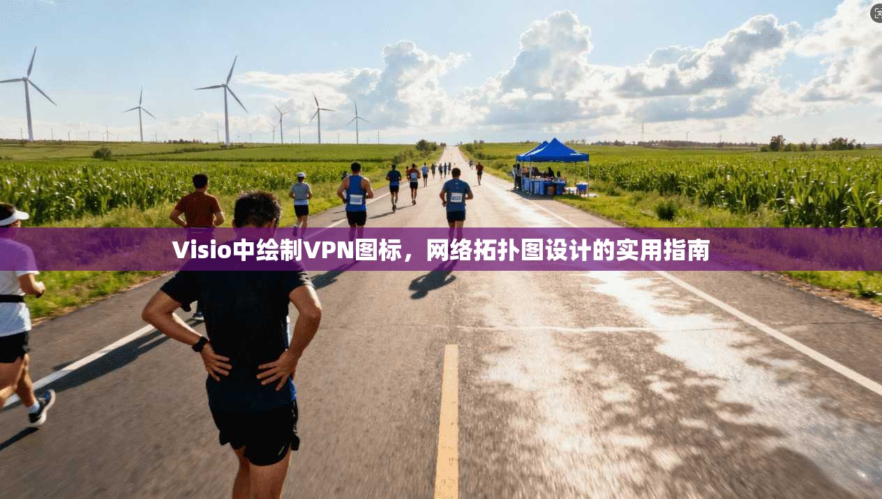 Visio中绘制VPN图标，网络拓扑图设计的实用指南