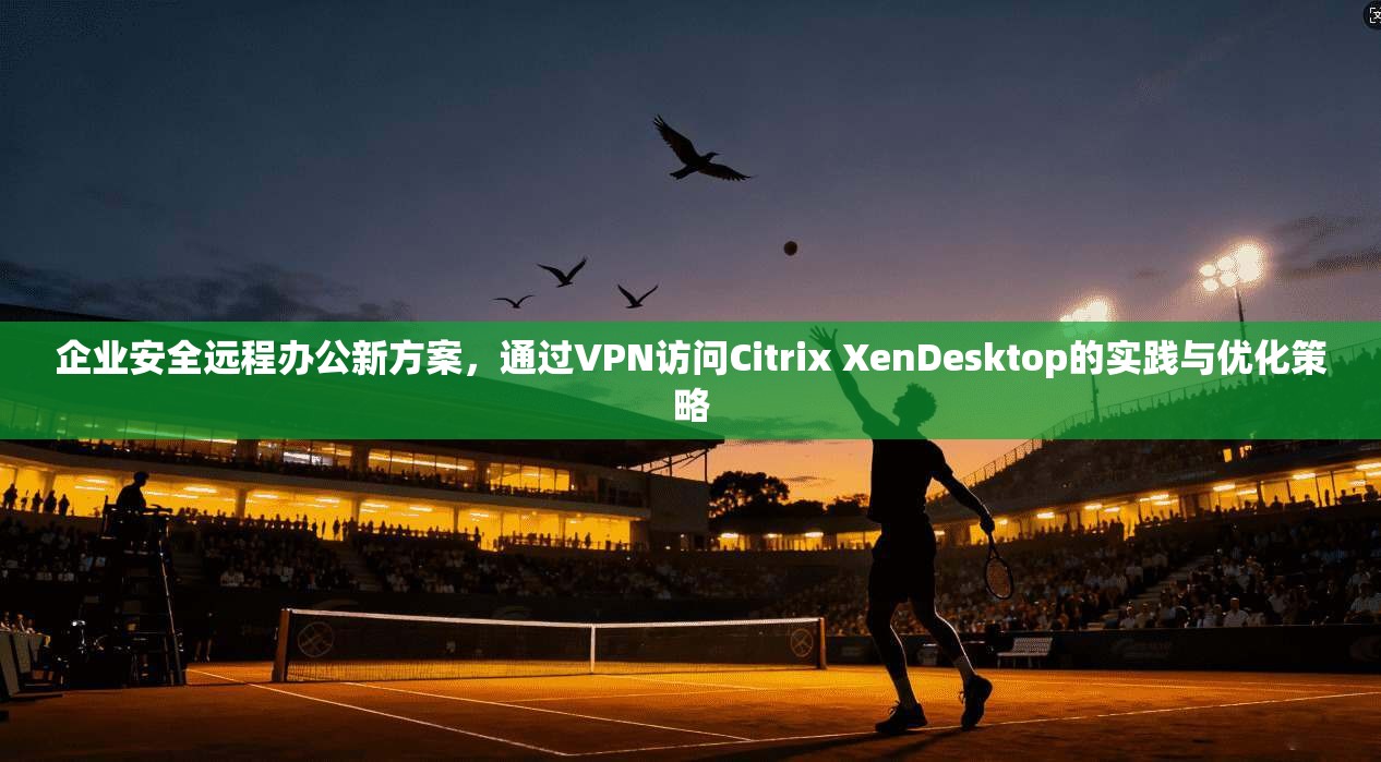 企业安全远程办公新方案，通过VPN访问Citrix XenDesktop的实践与优化策略
