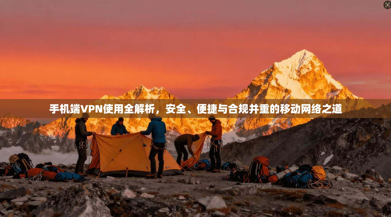 手机端VPN使用全解析，安全、便捷与合规并重的移动网络之道