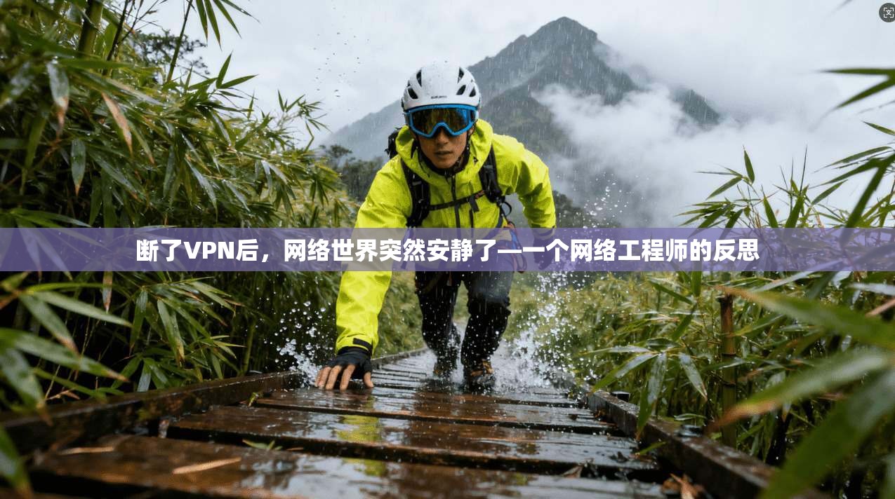断了VPN后，网络世界突然安静了—一个网络工程师的反思