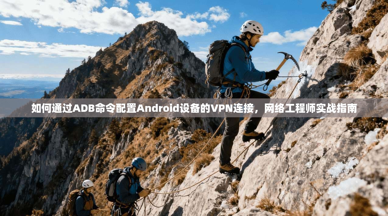 如何通过ADB命令配置Android设备的VPN连接，网络工程师实战指南
