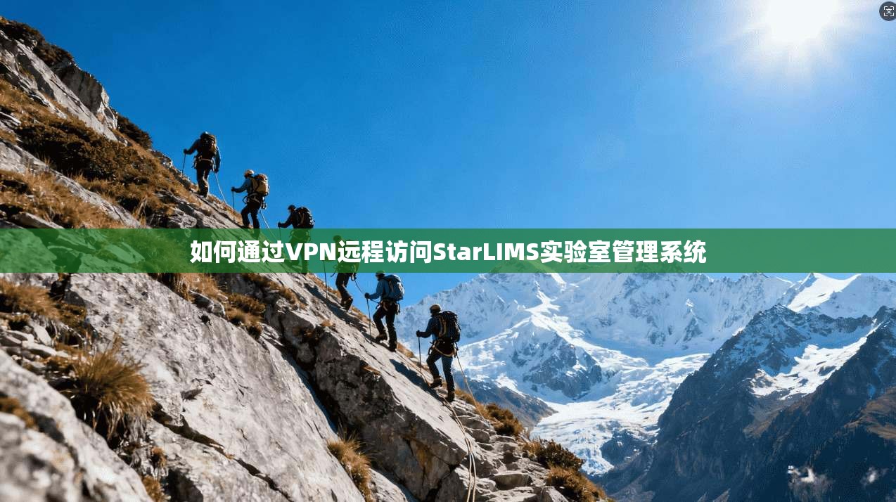 如何通过VPN远程访问StarLIMS实验室管理系统