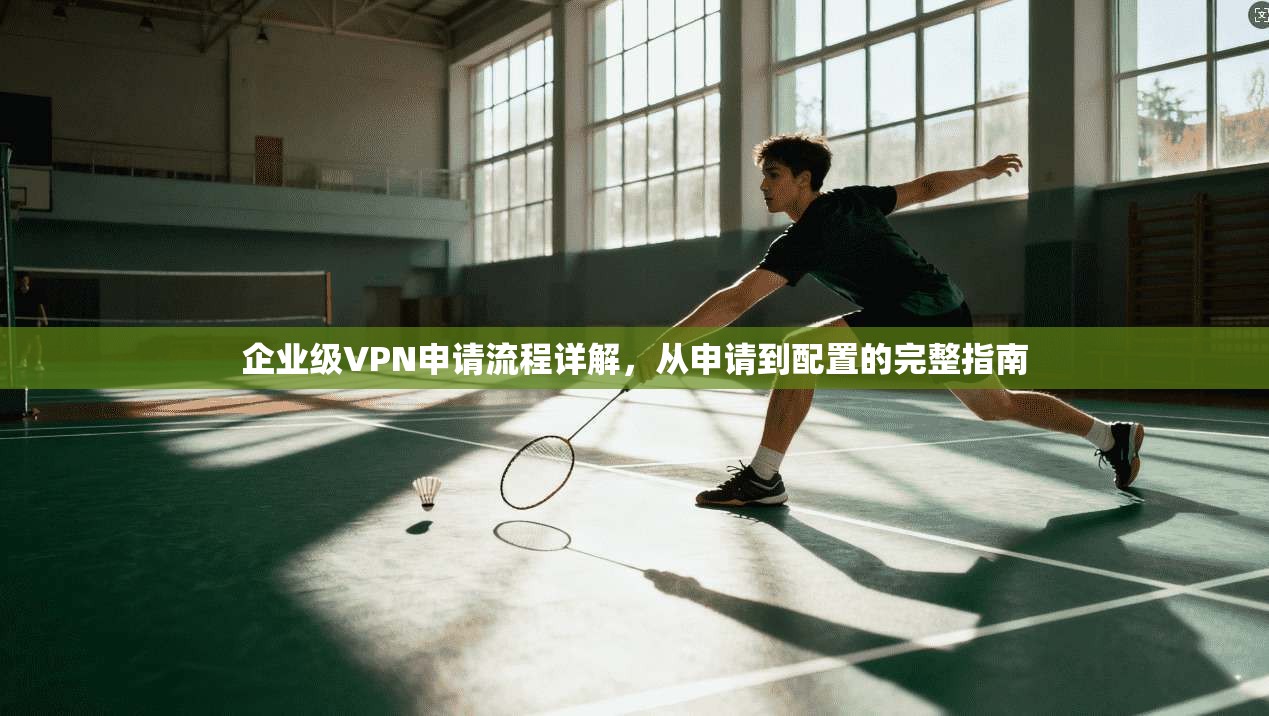 企业级VPN申请流程详解，从申请到配置的完整指南