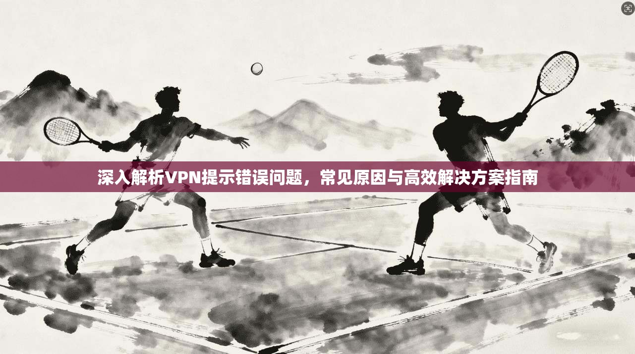 深入解析VPN提示错误问题，常见原因与高效解决方案指南