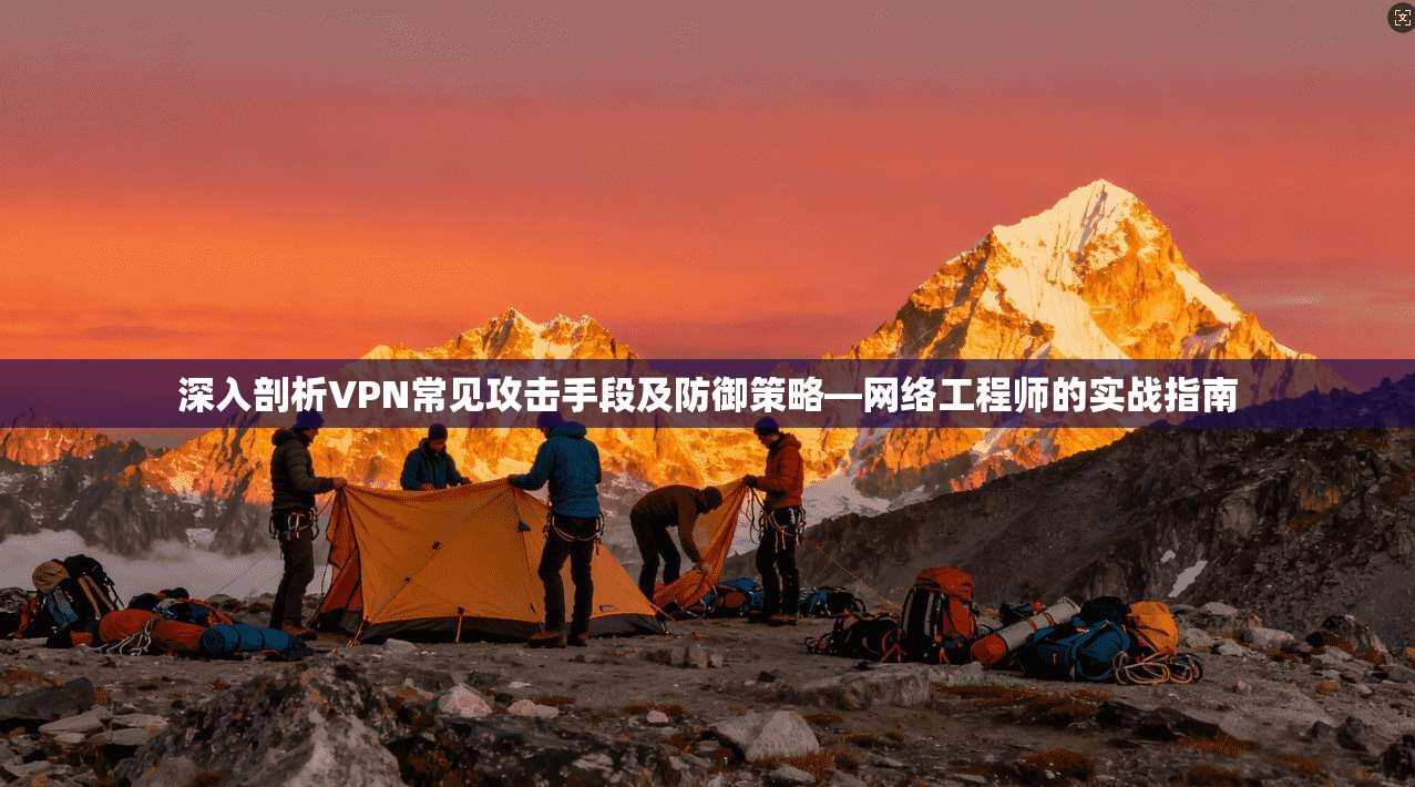 深入剖析VPN常见攻击手段及防御策略—网络工程师的实战指南