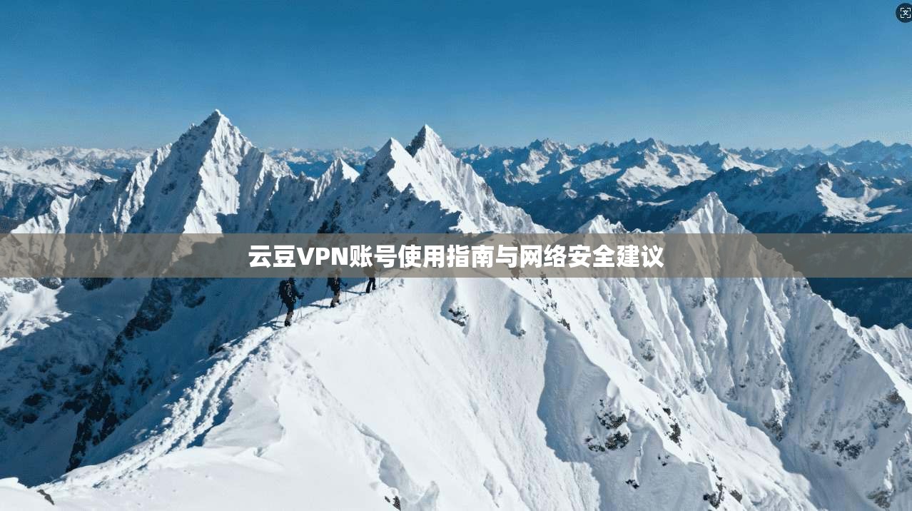 云豆VPN账号使用指南与网络安全建议