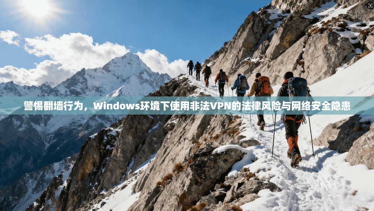 警惕翻墙行为，Windows环境下使用非法VPN的法律风险与网络安全隐患