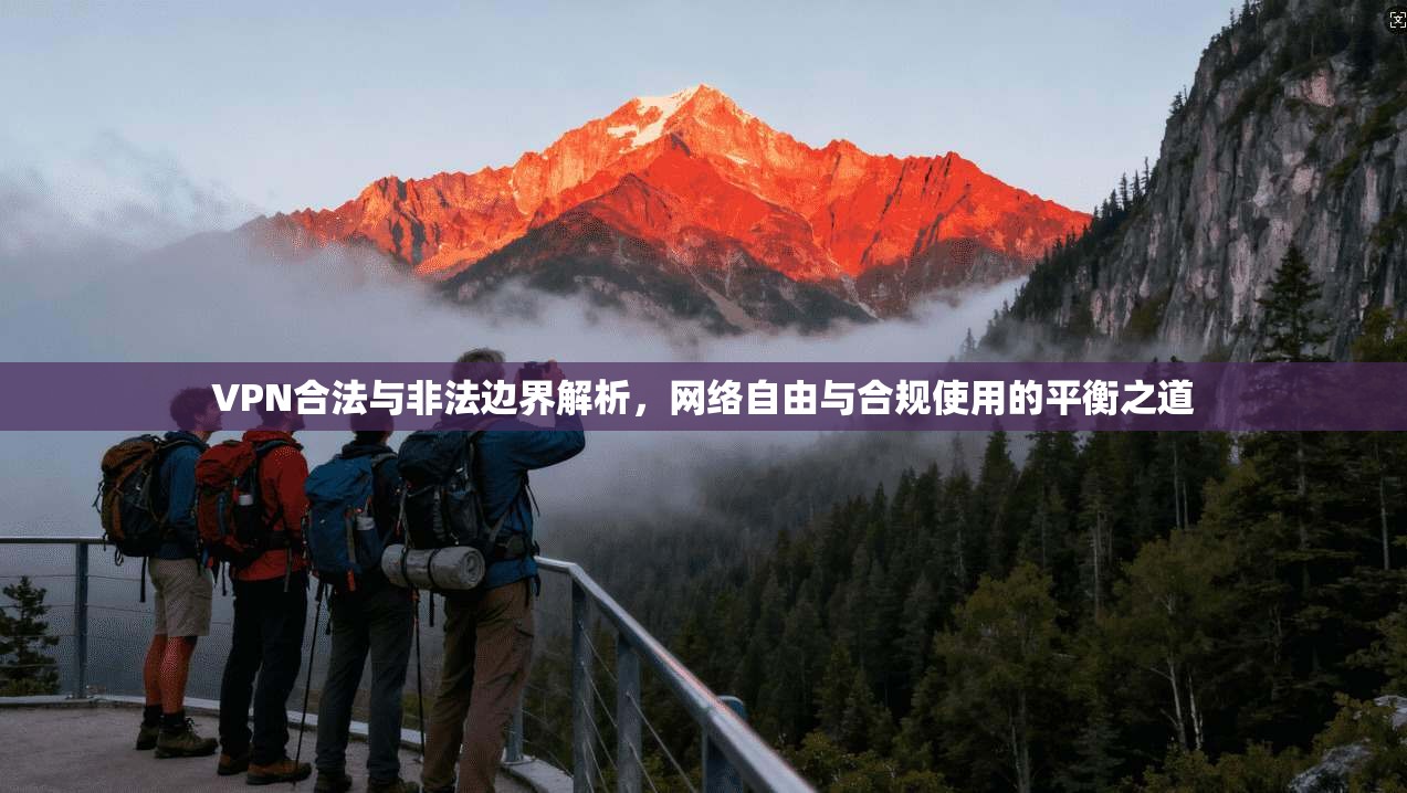 VPN合法与非法边界解析，网络自由与合规使用的平衡之道