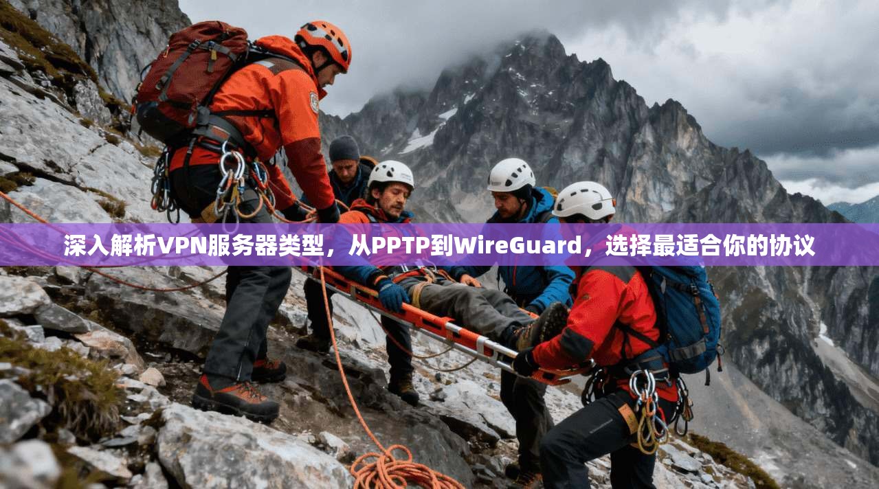 深入解析VPN服务器类型，从PPTP到WireGuard，选择最适合你的协议