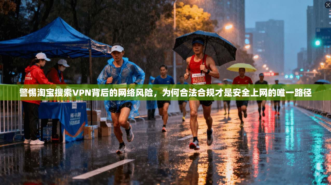 警惕淘宝搜索VPN背后的网络风险，为何合法合规才是安全上网的唯一路径