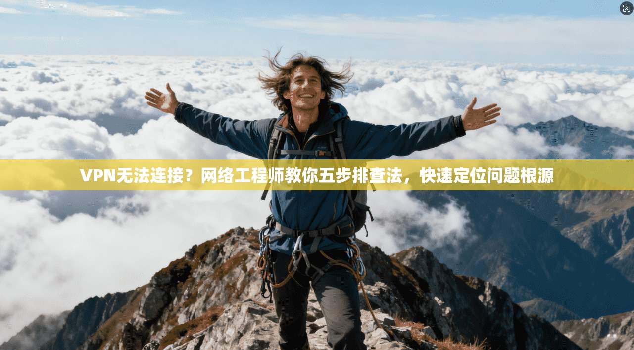 VPN无法连接？网络工程师教你五步排查法，快速定位问题根源
