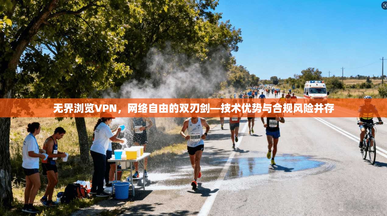 无界浏览VPN，网络自由的双刃剑—技术优势与合规风险并存