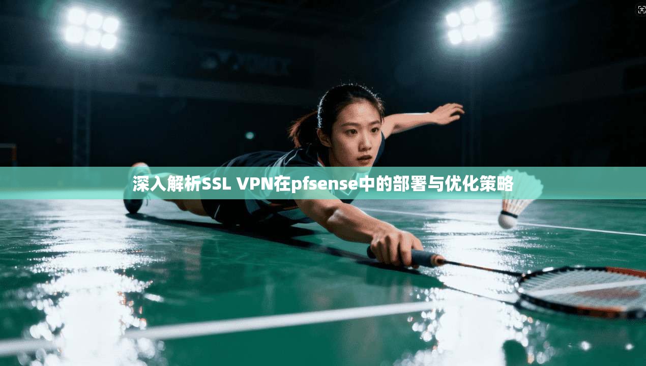 深入解析SSL VPN在pfsense中的部署与优化策略