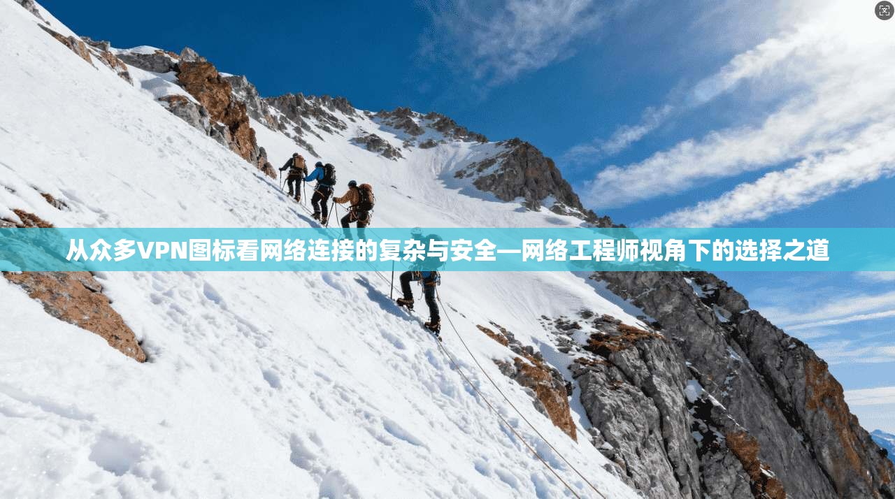 从众多VPN图标看网络连接的复杂与安全—网络工程师视角下的选择之道