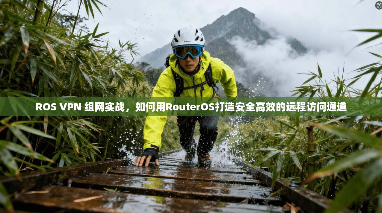 ROS VPN 组网实战，如何用RouterOS打造安全高效的远程访问通道