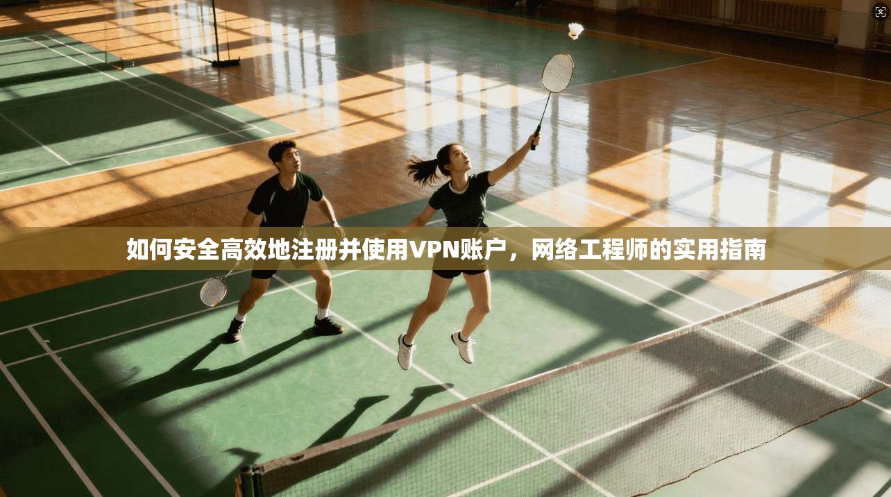 如何安全高效地注册并使用VPN账户，网络工程师的实用指南