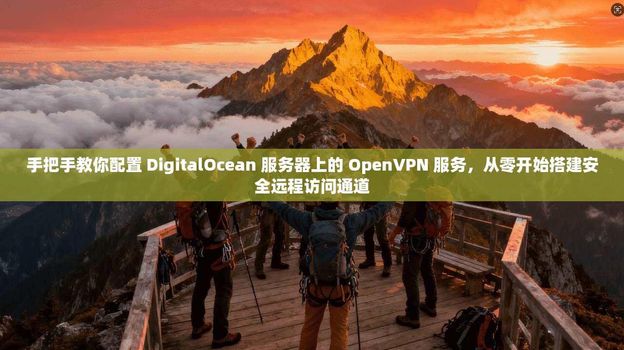 手把手教你配置 DigitalOcean 服务器上的 OpenVPN 服务,从零开始搭建安全远程访问通道 手把手教你配置 DigitalOcean 服务器上的 OpenVPN 服务,从零开始搭建安全远程访问通道