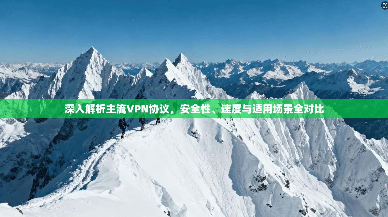 深入解析主流VPN协议，安全性、速度与适用场景全对比