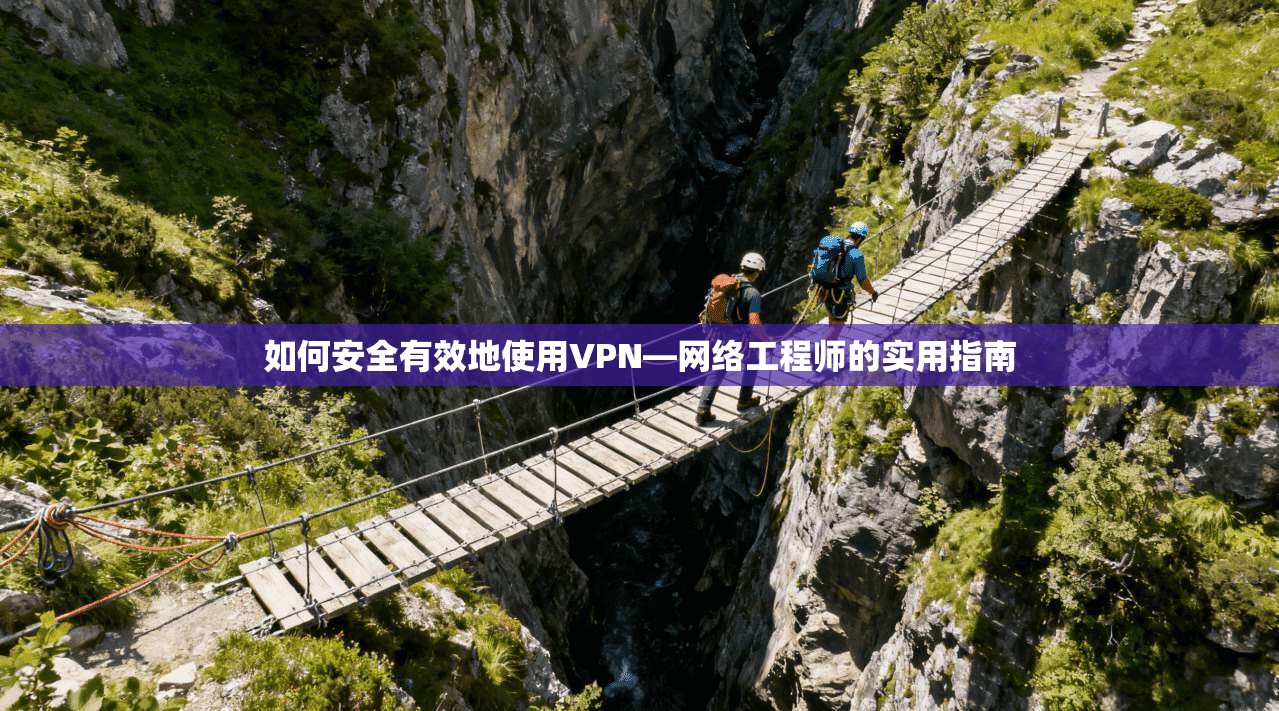 如何安全有效地使用VPN—网络工程师的实用指南